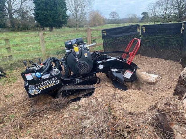 Stump grinding: Swipe To View More Images